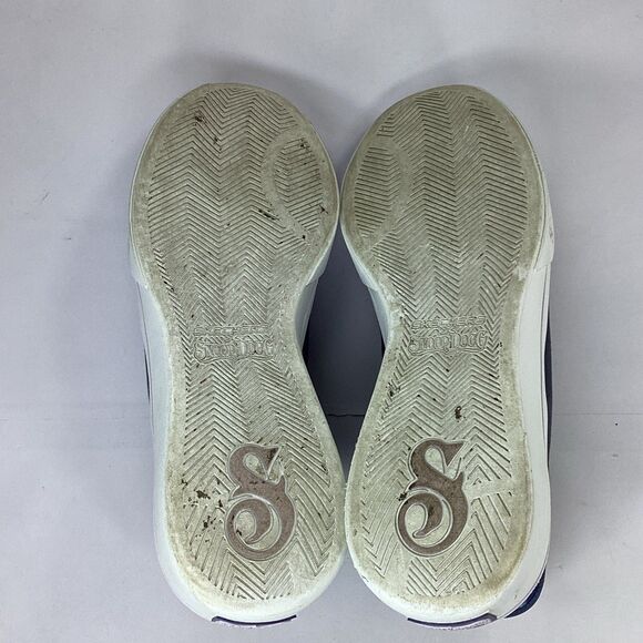 Skechers Snoop Dogg Shoes Womens Size 9.5 Blue Slip On In Hands Free - Picture 9 of 9